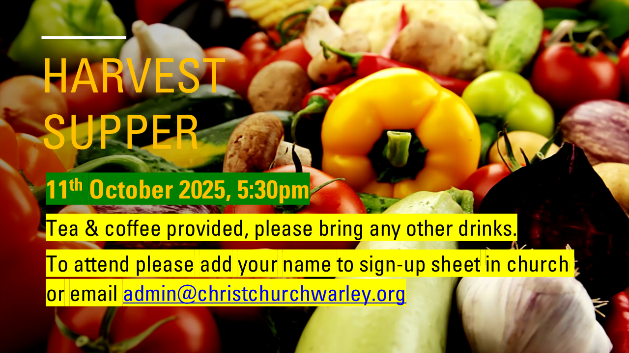Harvest Supper 2025